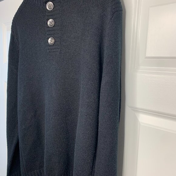 Kensington Eastside Mens Quarter- Button Down Sweater - Picture 3 of 12